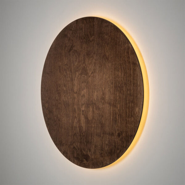 Sieninis šviestuvas RING TIMBER LED XL 3000K 16W 11292 - Sieniniai šviestuvai