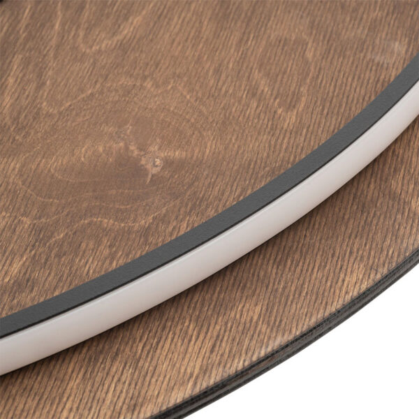 Sieninis šviestuvas RING TIMBER LED XL 3000K 16W 11292 - Sieniniai šviestuvai