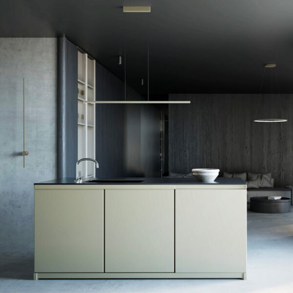 Sieninis šviestuvas SABER LED SILK OLIVE L 3000K 16W 11381 - Sieniniai šviestuvai