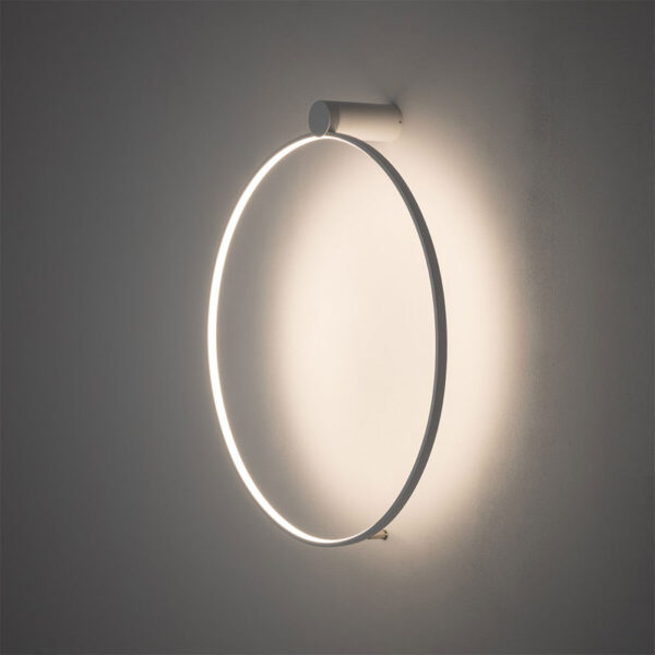 Lubinis / sieninis šviestuvas CIRCOLO LED SILK OLIVE M 3000K 21W 11603 - Sieniniai šviestuvai