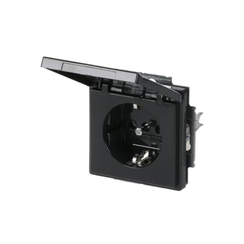 Kištukinis lizdas su dangteliu FUTURE LINEAR 16A 250V 20EUK-81 - Potinkiniai kištukiniai lizdai ir jungikliai