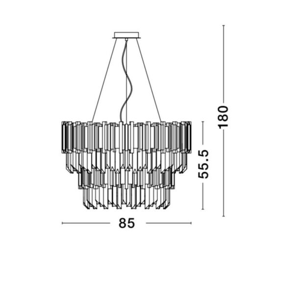 Pakabinamas šviestuvas BALADONA 81091718 - Uncategorized