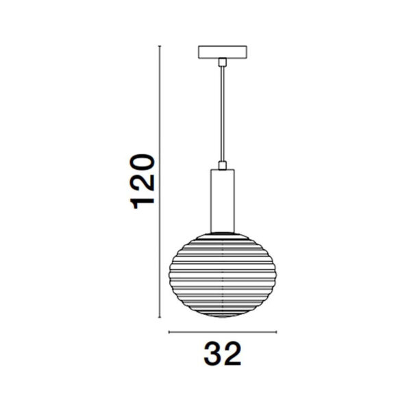 Pakabinamas šviestuvas ALLEN 9028843 - Pakabinami šviestuvai