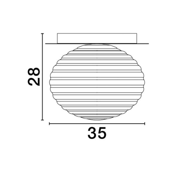 Sieninis šviestuvas ALLEN 9028845 - Sieniniai šviestuvai