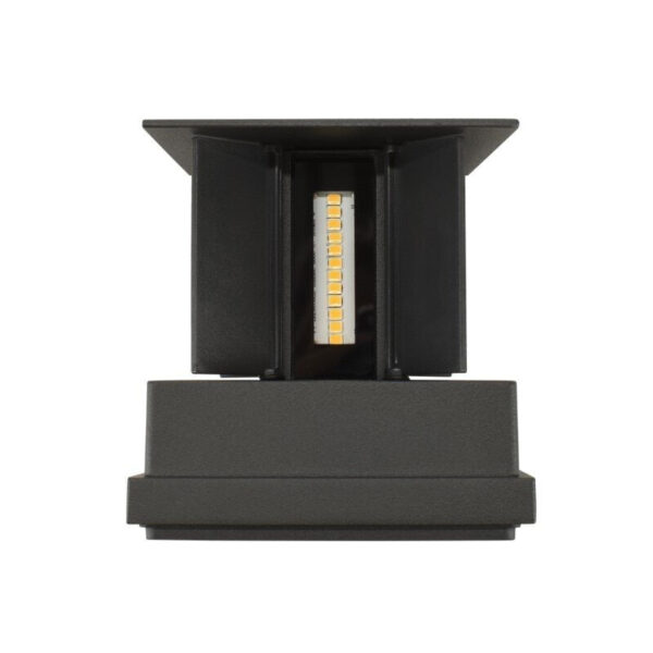 Sieninis lauko šviestuvas 4000K 12W C25-EL2-KS-205GR-4K - Uncategorized