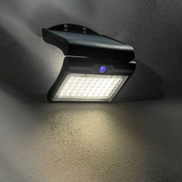Sieninis šviestuvas su saulės baterija RAMOS IP44 50W LD-RAMOS50W-CW-10 - Sieniniai šviestuvai