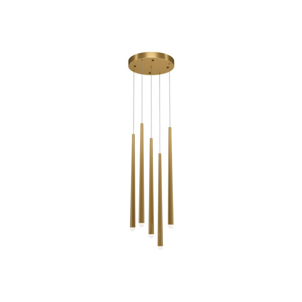 Pakabinamas šviestuvas CASCADE 2600-3500K 31W MOD132PL-L30BSK - Pakabinami šviestuvai