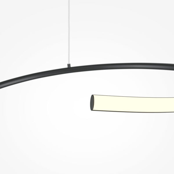Pakabinamas šviestuvas CURVE 2600-3500K 31W MOD242PL-L33BK - Vidaus šviestuvai