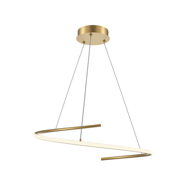 Pakabinamas šviestuvas CURVE 2600-3500K 31W MOD242PL-L33BSK - Vidaus šviestuvai
