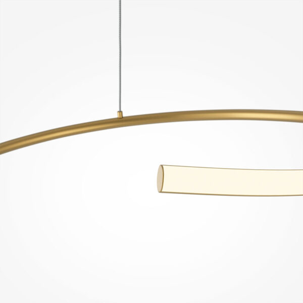 Pakabinamas šviestuvas CURVE 2600-3500K 31W MOD242PL-L33BSK - Vidaus šviestuvai