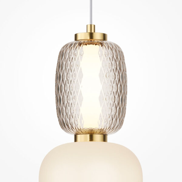 Sieninis šviestuvas PATTERN 3000K 18W MOD267WL-L18G3K - Sieniniai šviestuvai