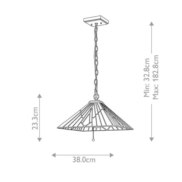 Pakabinamas šviestuvas ALDERLEY TF-ALDERLEY-P - Pakabinami šviestuvai