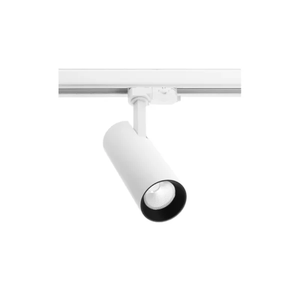 TLD-30W38LN-NB0,šviestuvas montuojamas į bėgelį T-LINE 30W 38° 4000K 2700Lm baltas,GTV - Apšvietimo sistemos, Bėginė apšvietimo sistema (trifazė)