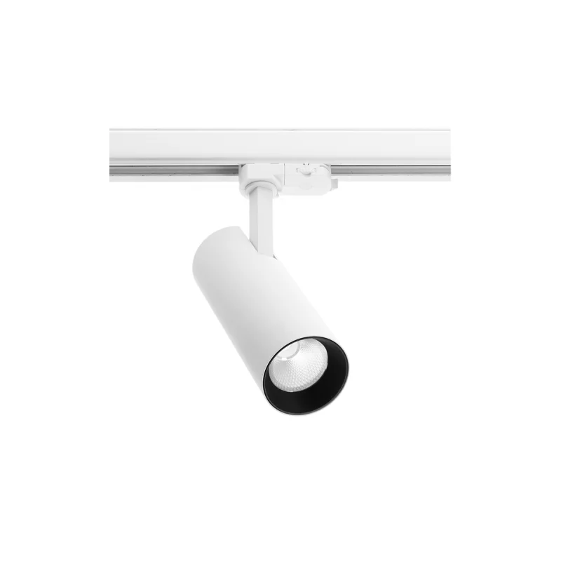 TLD-30W38LN-NB0,šviestuvas montuojamas į bėgelį T-LINE 30W 38° 4000K 2700Lm baltas,GTV - Apšvietimo sistemos, Bėginė apšvietimo sistema (trifazė)